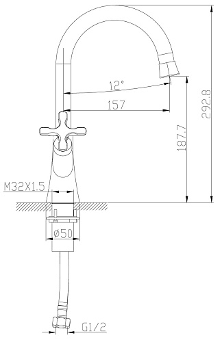 Смеситель Lemark Duetto для раковины хром LM5706C купить