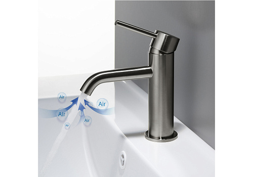 Смеситель ЕВРОПА  для раковины черный хром Aquatek AQ1310BGM купить