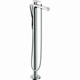 Смеситель HANSGROHE Metris 31471000 для ванны напольный хром купить
