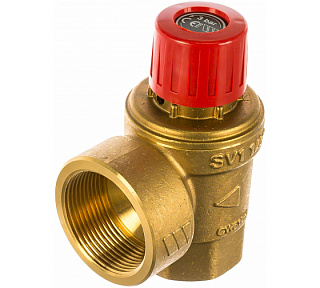 Клапан предохранительный для отопления  1 1/4"*1 1/2" 3 бар  STOUT SVS-0001-003032 купить