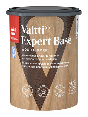 Грунтовка для дерева Tikkurila Valtti Expert Base Бесцветный 0.9 л купить
