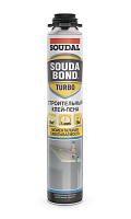 Клей-пена пистолет SAUDABOND "TURBO" Soudal 168513 (0.75л)