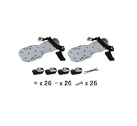 Подошва для наливных полов 30*13см с регулируемыми ремнями Rollingdog 81457