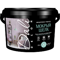 Покрытие декоративное Dali-Decor Мокрый шелк перламутр 2.5 кг