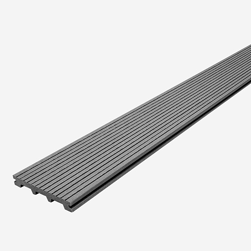 Доска террасная полнотелая UnoDeck TITANO 150*21*3000мм RusDecking серый купить