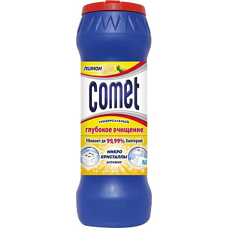Чистящее средство порошок COMET универсальный  475г (банка) Лимон с хлоринолом 0001007125 купить