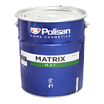 Эмаль универсальная алкидная MATRIX MAT матовая белая база Beyaz Polisan 44900012200 (15л)