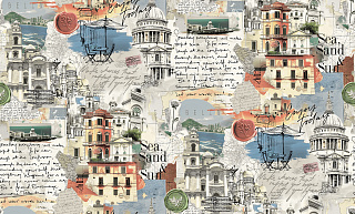 Обои виниловые горячего тиснения на флизелиновой основе Ateliero Italiа 1,06*10м 588444 купить