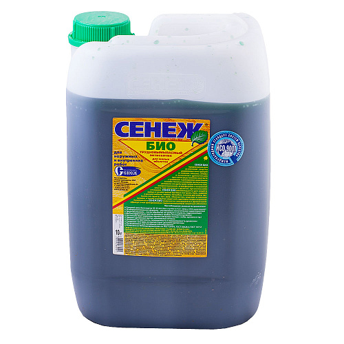Антисептик для дерева Сенеж Био Светло-зеленоватый (10кг) купить