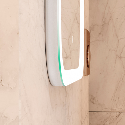 Зеркало Континент Glamour 50*70см LED подсветка, антизапотевание, сенсор ЗЛП490 купить
