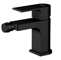 Смеситель ЛИРА для биде матовый черный Aquatek AQ1418MB