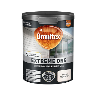 Краска для дерева Omnitex by Pinotex Extreme One бесцветная база BC (0.85л) купить