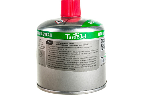 Баллон с газом для портативн горелок и плит всесезонный TurboJet 500г TJ800РВ купить