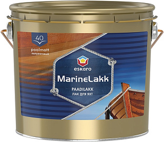 Лак Marine lakk 40 Eskaro полуматовый ESL030 (2,4л) купить