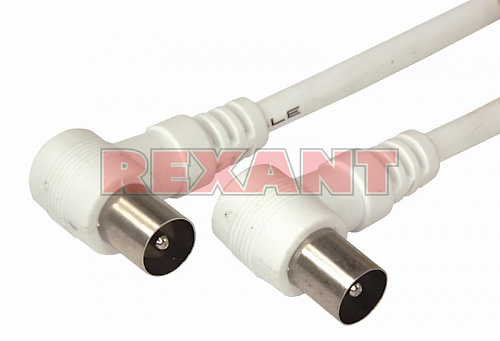 Шнур Plug-TV Plug 1.5м угловой белый купить