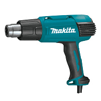 Фен строительный Makita HG6530VK + 4 насадки кейс 2000Вт 50/650град 280/550л/мин
