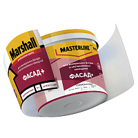 Краска Masterline by Marshall Фасад + глубокоматовая белая база BW 50036117 (2.5л)