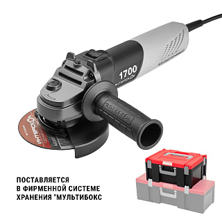 Шлифмашина угловая Интерскол УШМВ-125/1700Э бесщеточная кейс МБ 1700Вт пл.пуск 125мм  рег. обор. (912.2.0.40) купить