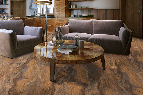 Виниловое покрытие CorkStyle Vinyline Stone замк. водост. Cotto 33 кл./620*450*6,7 купить