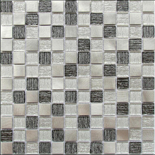 Мозаика Trend Silver стекло 30*30/2.3*2.3 Bonaparte купить