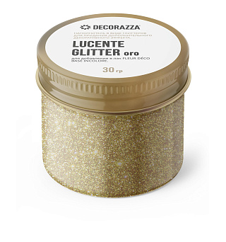 Декоративная добавка для финишных покрытий Decorazza Lucente Glitter oro 0.03 кг купить