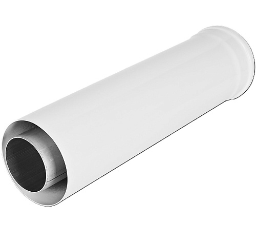 Удлинитель дымохода 80/125 коаксиальный L 500 мм Rommer RCA-8125-000500 купить