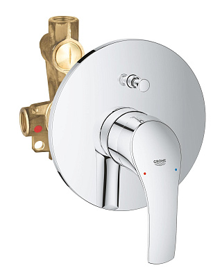 Смеситель Eurosmart для ванны цвет хром GROHE 33305002 купить