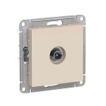 Розетка Atlas Design ATN000291 TV телевизион 1dB оконечная бежевый Розетка Atlas Design ATN000291 TV телевизион 1dB оконечная бежевый