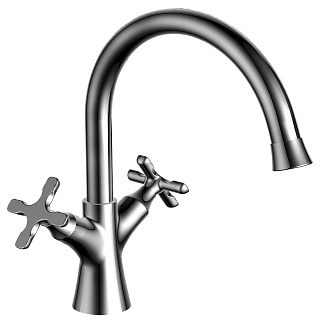 Смеситель Lemark Duetto для раковины хром LM5706C купить