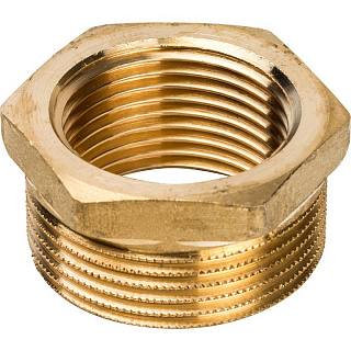 Футорка наружная-внутренняя резьба латунь 1 1/4"*1" STOUT SFT-0028-001141 купить