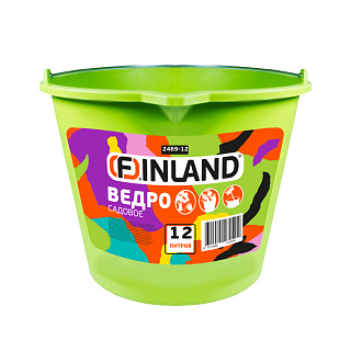 Ведро садовое FINLAND 12л пластик 2469-12 купить