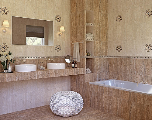Вставка Дубай D 28*40см Axima Ceramica купить