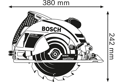 Пила циркулярная Bosch GKS 190 купить