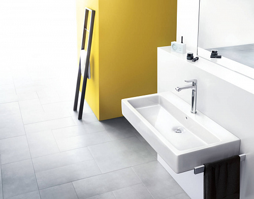 Смеситель HANSGROHE Metris 31183000 для раковины с высоким изливом хром купить