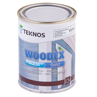 Антисептик для дерева Teknos Woodex Aqua Solid Белый (0.9л) купить