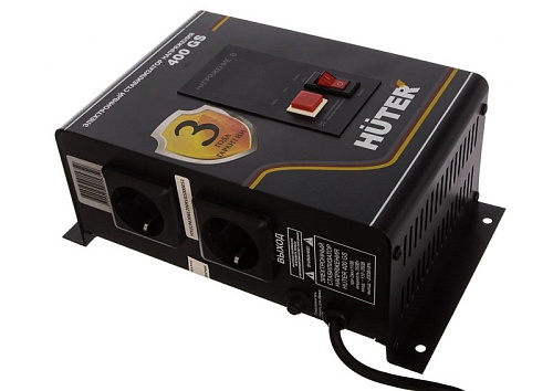 Стабилизатор напряжения HUTER 400GS 220В 0.4кВт 63/6/12 купить