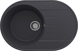 Мойка для кухни Ulgran Quartz Nora 750-08 кварцевая овальная 75*50см космос купить