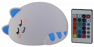 Светильник настольный NILED-415-2W-BU  белый c синим купить