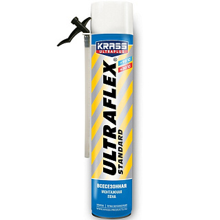 Пена монтажная Krass ULTRAFLEX STANDART всесезонная - 0.55 л купить
