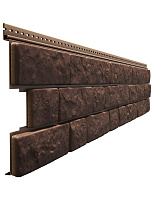 Сайдинг под камень BERGART LUX 288*1800мм Кедровый орех PSBG-1205