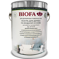 Лазурь для дерева водная Biofa бесцветная 5175-48 (10л)