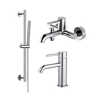 Комплект смесителей ЕВРОПА AQ1310CR+AQ1340CR+AQ2012CR Aquatek AQ1330CR