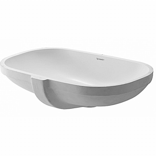 Раковина D-CODE встраиваемая снизу белая, DURAVIT 0338490000 купить