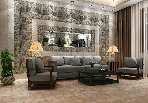 Плитка настенная Mandala White 20*20 см, Mainzu PT02793 купить