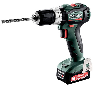 Дрель-шуруповерт аккумуляторная ударная PowerMaxx SB 12 BL 2.0 а/ч Metabo 601077500 купить