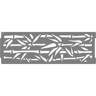 Трафарет бордюр Стебель бамбука ART DECOR купить