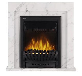 Каминокомплект очаг EFP/P-1020LS и портал Simple Classic белый мрамор Electrolux set Simple Classic WM купить