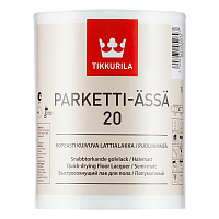 Лак для пола Tikkurila Parketti-Assa 20 полуматовый