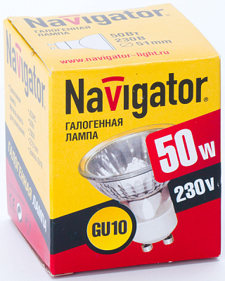 Галогенная лампа Navigator NH-JCDRC-50-230-GU10  купить