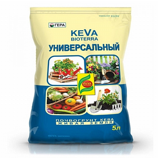 Почвогрунт ВХ Гера KEVA BIOTERRA универсальный 5л  купить